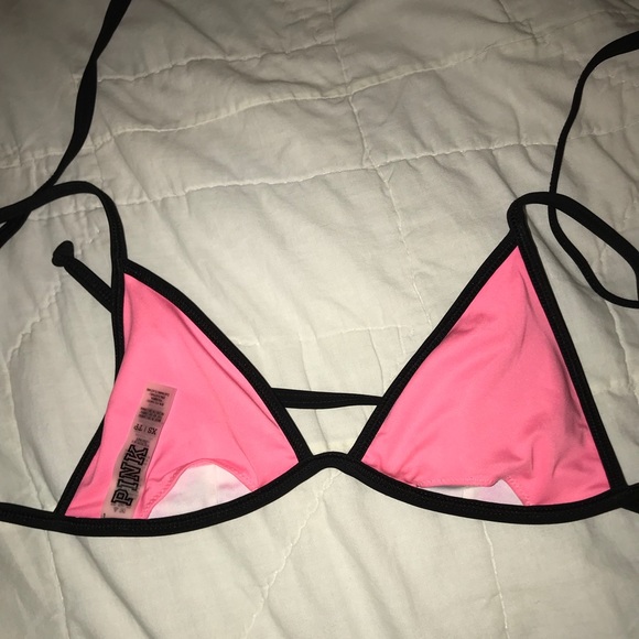 Two PINK triangle swim tops! Never worn - Picture 6 of 7